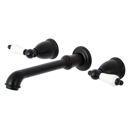 English Country KS7120PL Two-Handle Wall Mount Bathroom Faucet KS7120PL